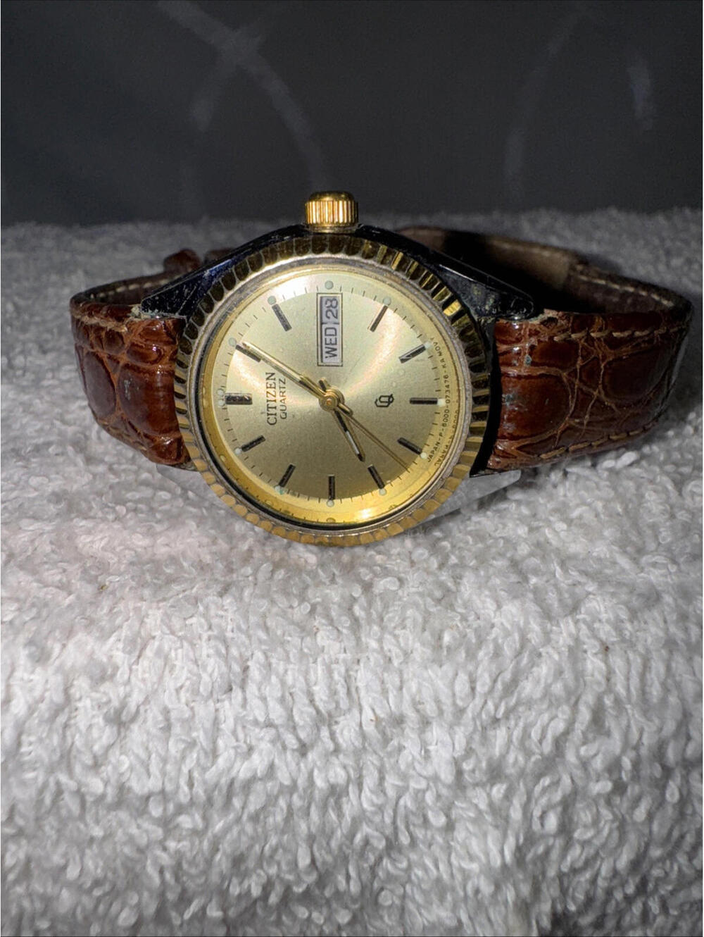 Vintage Ladies CITIZEN Quartz Watch As Shown! Untested probably needs battery